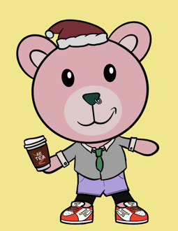 Best Polygon NFT Collection on Opensea - Jolly Teddy Party #2405