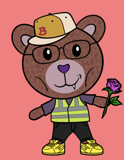 Best Polygon NFT Collection on Opensea - Jolly Teddy Party #2415
