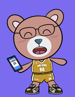 Best Polygon NFT Collection on Opensea - Jolly Teddy Party #2418