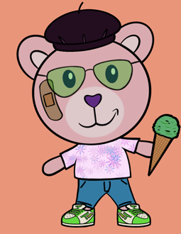 Best Polygon NFT Collection on Opensea - Jolly Teddy Party #2425
