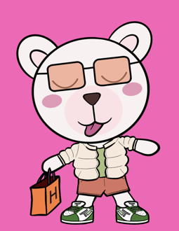 Best Polygon NFT Collection on Opensea - Jolly Teddy Party #243