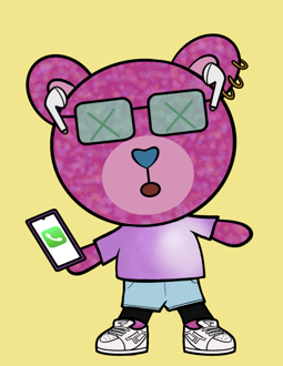 Best Polygon NFT Collection on Opensea - Jolly Teddy Party #2430