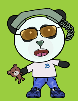 Best Polygon NFT Collection on Opensea - Jolly Teddy Party #2434