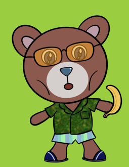 Best Polygon NFT Collection on Opensea - Jolly Teddy Party #2439