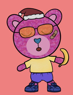 Best Polygon NFT Collection on Opensea - Jolly Teddy Party #2447