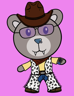Best Polygon NFT Collection on Opensea - Jolly Teddy Party #2448