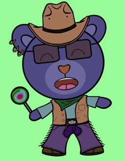 Best Polygon NFT Collection on Opensea - Jolly Teddy Party #2457