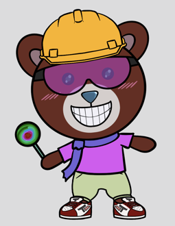 Best Polygon NFT Collection on Opensea - Jolly Teddy Party #2459