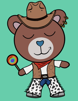 Best Polygon NFT Collection on Opensea - Jolly Teddy Party #2461