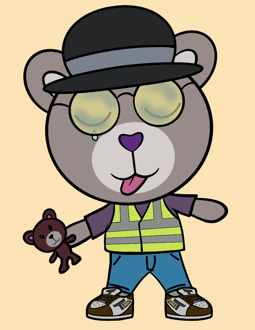 Best Polygon NFT Collection on Opensea - Jolly Teddy Party #2467