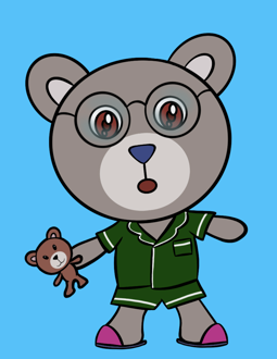 Best Polygon NFT Collection on Opensea - Jolly Teddy Party #2470