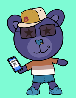 Best Polygon NFT Collection on Opensea - Jolly Teddy Party #2473