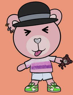 Best Polygon NFT Collection on Opensea - Jolly Teddy Party #2484