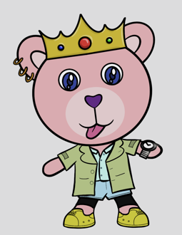 Best Polygon NFT Collection on Opensea - Jolly Teddy Party #2485