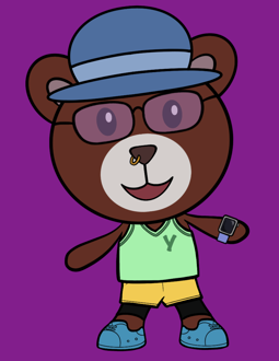 Best Polygon NFT Collection on Opensea - Jolly Teddy Party #2490