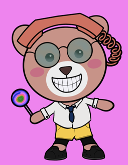 Best Polygon NFT Collection on Opensea - Jolly Teddy Party #2492