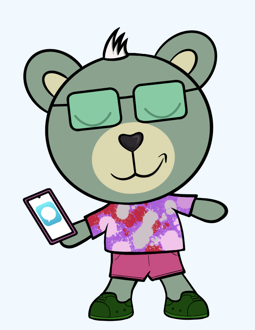 Best Polygon NFT Collection on Opensea - Jolly Teddy Party #2497