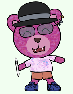 Best Polygon NFT Collection on Opensea - Jolly Teddy Party #2503