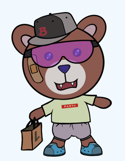 Best Polygon NFT Collection on Opensea - Jolly Teddy Party #2513