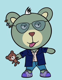 Best Polygon NFT Collection on Opensea - Jolly Teddy Party #252