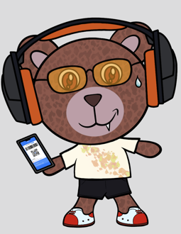 Best Polygon NFT Collection on Opensea - Jolly Teddy Party #2531