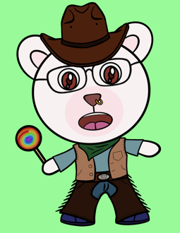 Best Polygon NFT Collection on Opensea - Jolly Teddy Party #2539