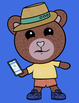 Best Polygon NFT Collection on Opensea - Jolly Teddy Party #254