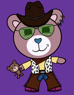 Best Polygon NFT Collection on Opensea - Jolly Teddy Party #2543