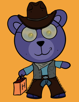 Best Polygon NFT Collection on Opensea - Jolly Teddy Party #2548