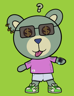 Best Polygon NFT Collection on Opensea - Jolly Teddy Party #258