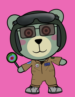 Best Polygon NFT Collection on Opensea - Jolly Teddy Party #2602