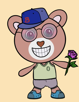 Best Polygon NFT Collection on Opensea - Jolly Teddy Party #2603