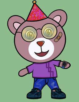 Best Polygon NFT Collection on Opensea - Jolly Teddy Party #2604