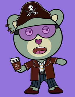 Best Polygon NFT Collection on Opensea - Jolly Teddy Party #2620
