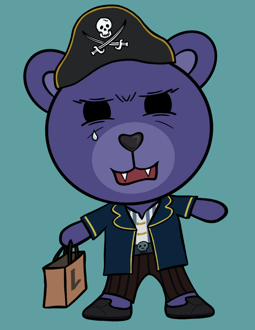 Best Polygon NFT Collection on Opensea - Jolly Teddy Party #2625