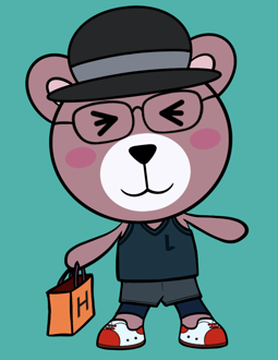 Best Polygon NFT Collection on Opensea - Jolly Teddy Party #2628