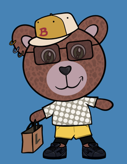 Best Polygon NFT Collection on Opensea - Jolly Teddy Party #2630
