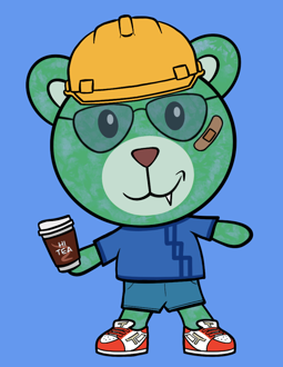 Best Polygon NFT Collection on Opensea - Jolly Teddy Party #2631