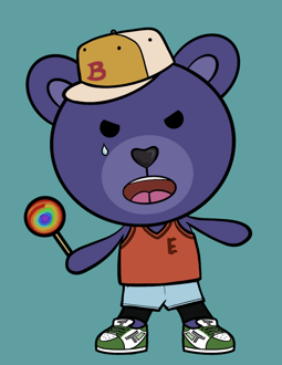 Best Polygon NFT Collection on Opensea - Jolly Teddy Party #2634