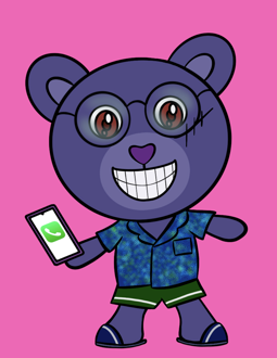 Best Polygon NFT Collection on Opensea - Jolly Teddy Party #2637
