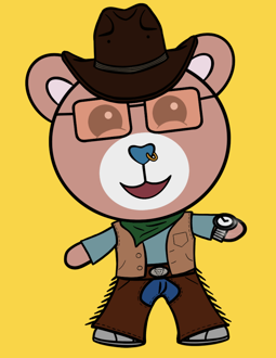Best Polygon NFT Collection on Opensea - Jolly Teddy Party #2639