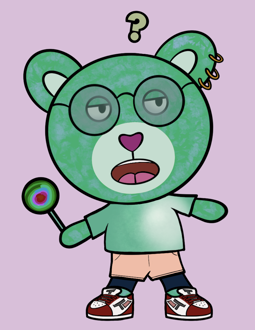 Best Polygon NFT Collection on Opensea - Jolly Teddy Party #2640
