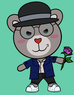 Best Polygon NFT Collection on Opensea - Jolly Teddy Party #2670
