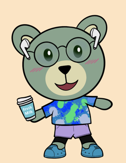 Best Polygon NFT Collection on Opensea - Jolly Teddy Party #2672