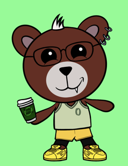 Best Polygon NFT Collection on Opensea - Jolly Teddy Party #2674