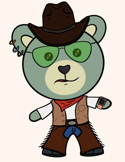 Best Polygon NFT Collection on Opensea - Jolly Teddy Party #2676