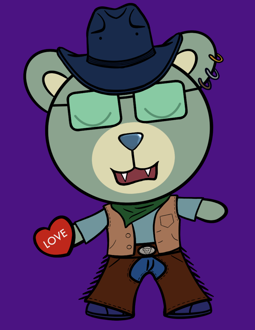 Best Polygon NFT Collection on Opensea - Jolly Teddy Party #2695