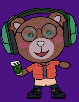 Best Polygon NFT Collection on Opensea - Jolly Teddy Party #2706