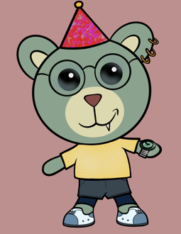 Best Polygon NFT Collection on Opensea - Jolly Teddy Party #2721