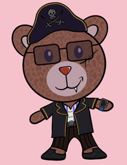 Best Polygon NFT Collection on Opensea - Jolly Teddy Party #2724